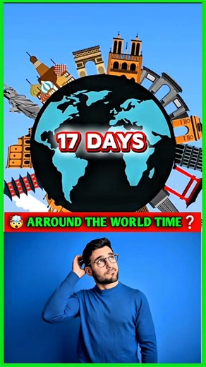 😱 Around the World in Different Vehicles! #Shorts