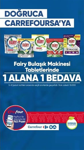 Doğruca CarrefourSA’ya. 💙