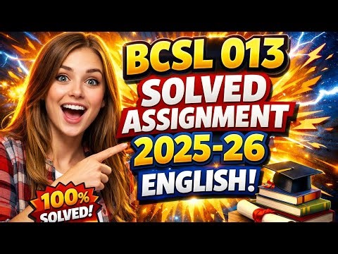 BCSL 013 EM Solved Practical Assignment 2025-26 | Computer Application Lab |