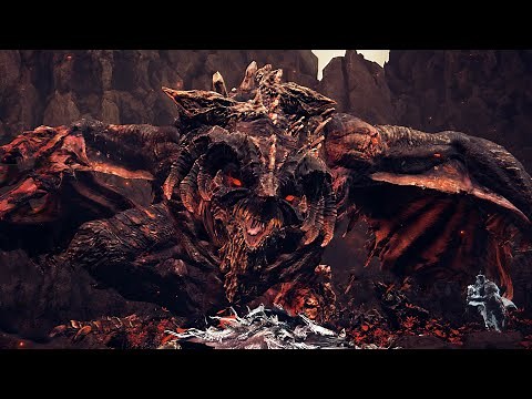 Elden Ring Erdtree DLC - Bayle the Dread Boss Fight (4K)