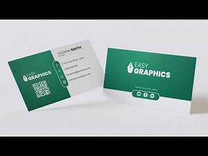 What Makes a Visit Card Design STUNNING in Adobe Illustrator?