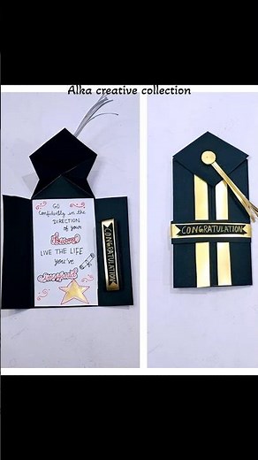 Diy graduation card #shorts #diy #papercraft