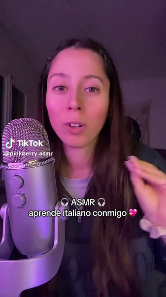 Aprendé italiano con ASMR: Compartí tus preferencias