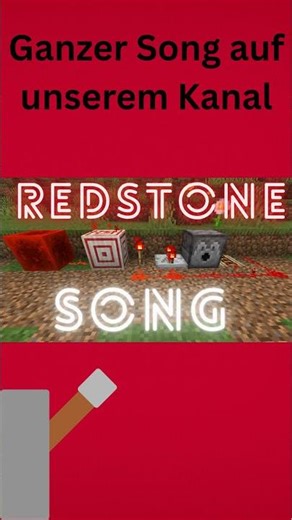 Minecraft Redstone Song #aisong #minecraft #shorts#minecraftredstone#redstone#redstonesong