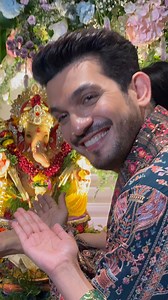 Sana Makbul and Chetna Pande at Arjun Bijlani's house for Ganapati Darshan🙏🙏🙏 part 2 #ganapatibappamorya | Indian Television Academy