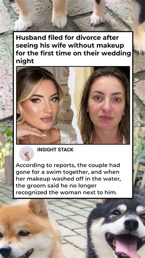 He married her for her look. She lost him for her face.