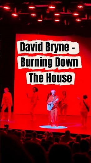 David Byrne Performs Talking Heads’ Burning Down the House (Live in Melbourne)