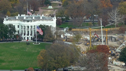 Satellite images show extent of demolition at White House