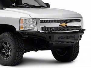 Barricade Silverado 1500 Pre-Runner Front Bumper with Skid Plate S112607 (07-13 Silverado 1500) - Free Shipping