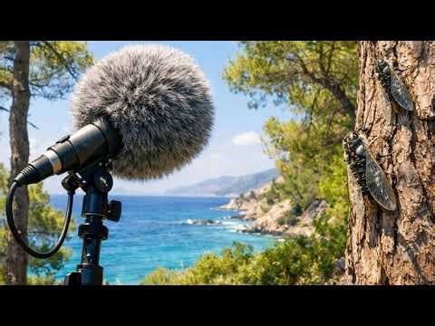 Cicadas Chirping Sound Effect | Mediterranean Summer Ambience | Nature Noise