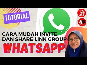 CARA MUDAH SHARE LINK GROUP WHATSAPP | Tutorial #whatsapp #sharelinkgroup #tutorial