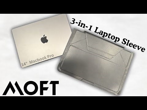 Moft 3 in 1 Laptop Sleeve Unboxing and Review