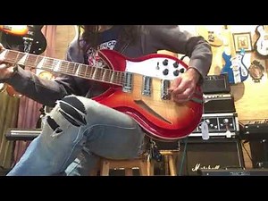 Baritone 12 string guitar ricky style at DiPinto Guitars