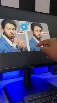 🔥 Image Size Kam Kaise Kare? MB to KB | 100KB Se Niche Photo Kaise #viral #photo #size #computer