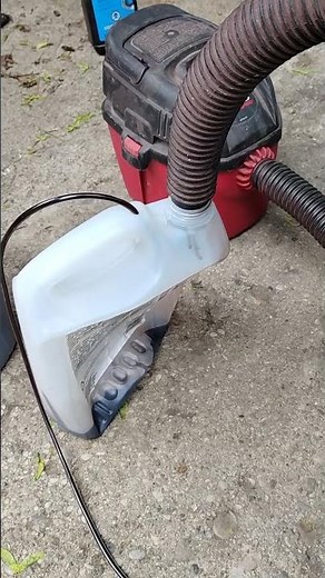 how to make an oil extractor for 5$, if you own a vacuum.