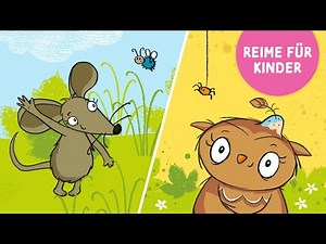 Kleine Eule – Reime für Kinder 🦉 Lustige Geschichte für Kleinkinder "Die Eule mit der Beule" App