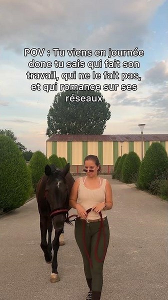Votre pire (ou meilleure) surprise en arrivant à l’écurie à l’improviste ? #entresesoreilles #cheval