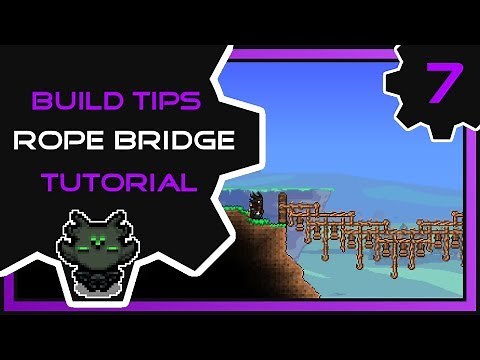 Rope Bridge Design | Terraria Build Tips