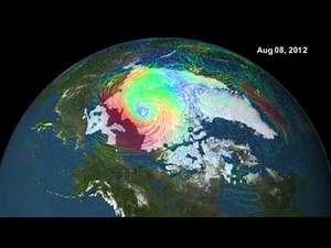 Disappearing Arctic Sea Ice - Melting Polar Ice Cap | Earth Science Footage Video