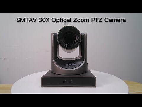 SMTAV PTZ Camera 30X Optics zoom HDMI SDI NETWORK Output at same time