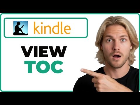 How To View Table Of Contents In Kindle App (Quick Guide)