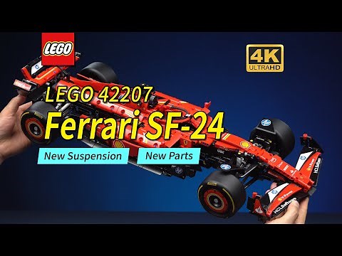 LEGO 42207 Ferrari SF-24 In-Depth Review | The Best LEGO F1 So Far !