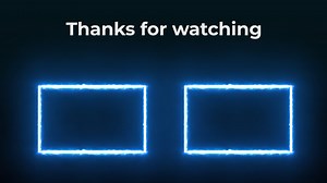 Download Thanks for watching animated backdrop 1080 video for free