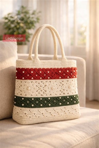 Oh My God So Beautiful Beaded Crochet Bags Collection 🛍️ #ladyloops #crochetbag #bag
