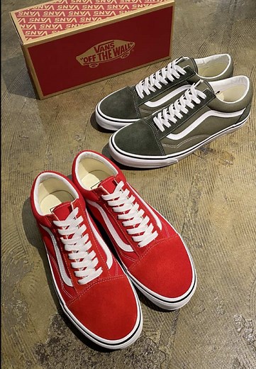 VANSオールドスクール新色速報 - ビビッドな選択を！