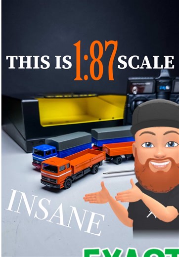 Tiny scale, huge realism 🚛🔥 Today’s video features 1:87 scale RC Mercedes-Benz trucks by Carson — fully remote controlled with working lights, sound, suspension, and proportional steering & speed. Incredible tech packed into a micro scale, perfect for RC and truck enthusiasts alike. Would you run one of these in your collection? 👀👇 ©️@johnnys.diecast @carson.rc [Ad/Anzeige] ⸻ #rccars #187scale #radiocontrolled #carson #tamiya