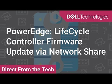 Dell Lifecycle Controller Firmware Update Using Network Share NFS