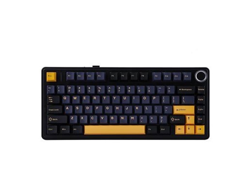 F75 Gasket Mechanical Keyboard, 75% Wireless Hot Swappable Gaming Keyboard with Five-Layer Padding&Knob, BT/2.4GHz/USB-C, RGB (Black, LEOBOG Reaper Switch) - Newegg.com