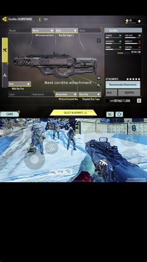 Best Cordite Attachment for Gamers in CODM