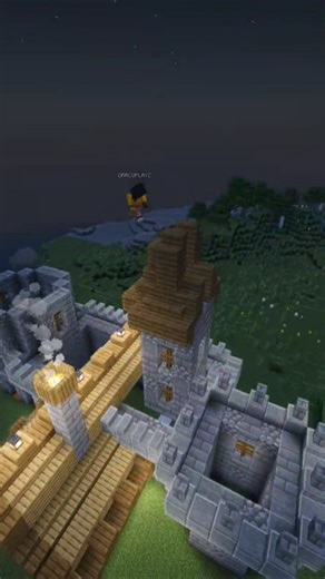 Minecraft build castle 🏰 #minecraft #shorts