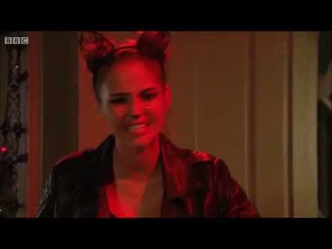 Eastenders - Abi attacks Lauren on Halloween Night