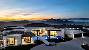 Touring a $30 million hilltop mansion