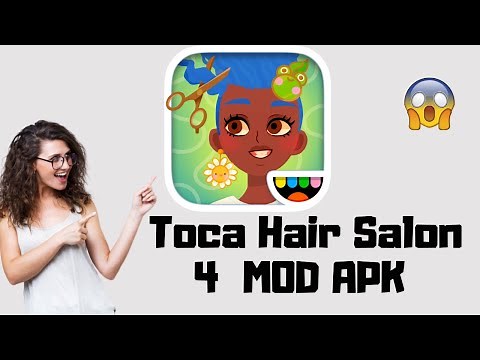 Toca Hair Salon 4 MOD APK For Free Unlocked Version | Get Unlimited all packs free