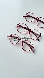 That bold pop of red on eyewear is the perfect cherry on top. 🍒✨ #ExecutiveOptical #EOLoveYourEyes #FigattiEyewear #Eyeglasses | EO-Executive Optical