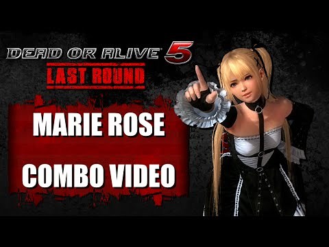 DOA5 LAST ROUND (Ver. 1.04) Marie Rose - COMBO VIDEO