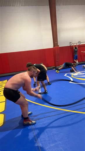 Worked hard yesterday, gonna work hard again today. #alfredstate #bluecollar #oxgang #oxgangarmy 🐂🫡🪖 | Alfred State Wrestling