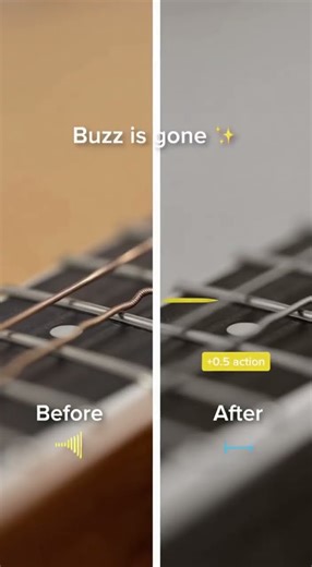 Fix Buzzing Strings Fast! #basicmusiceducation #guitar #musicology