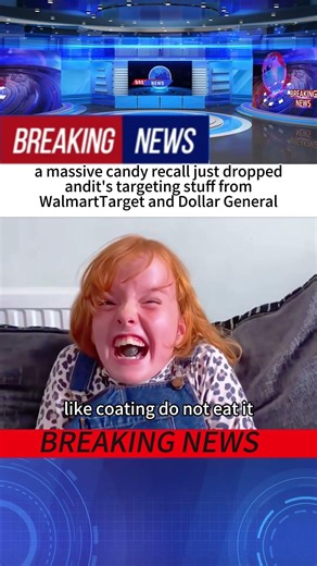 a massive candy recall just droppedandit's targeting stuff fromWalmartTarget and Dollar General#news