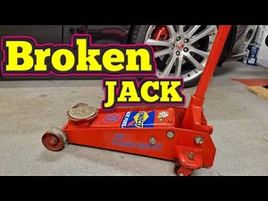 How to Fix a Trolley Jack | Oil | Service | Air Bleed | Broken Spring | Sealey | Halfords | Inspect
