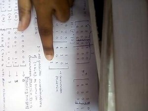 Generator matrix and code words