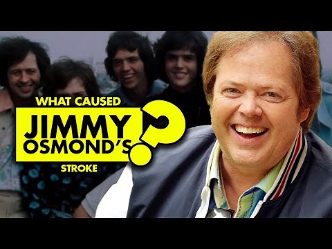 What caused Jimmy Osmond's stroke?