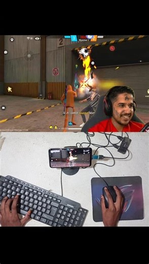 Free fire keyboard mouse gameplay | gaming shorts | #shorts