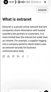 What is extranet?