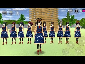 Sakura school simulator dance tutorial Sakura part play dance # Sakura dance place#partydance #satis