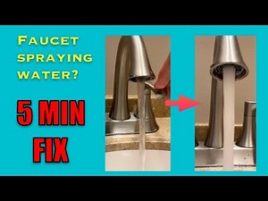 Uneven Faucet Stream? Easy Fix!