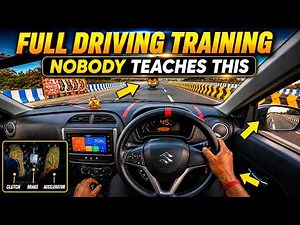 Complete Driving Training which Driving School Never Teaches !!